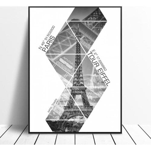Coordinates PARIS Art canvas poster home decoration painting frameless
