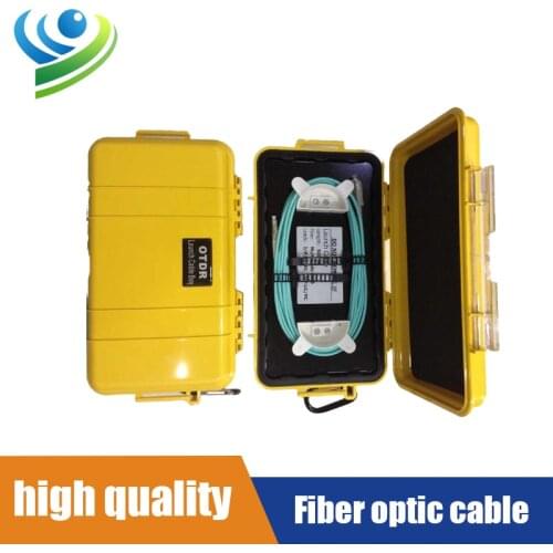 Finished household PVC material line optical cable 1 core single mode optical fiber Delay line indoor optical fiber 500 Meter