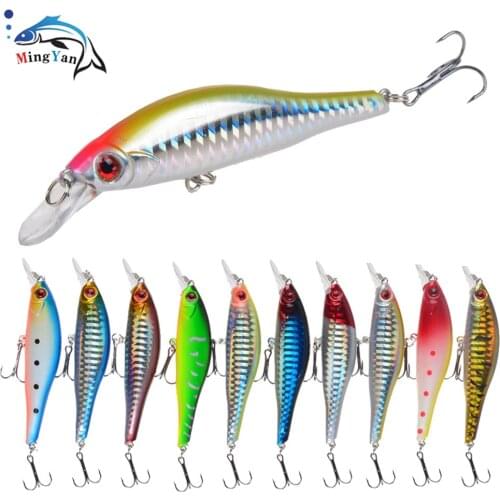 1pcs Sinking Minnow Fishing Lures Crank 9.5cm 11.5g Tungsten Magnet System Wobbler Bait Isca Artificial Bait