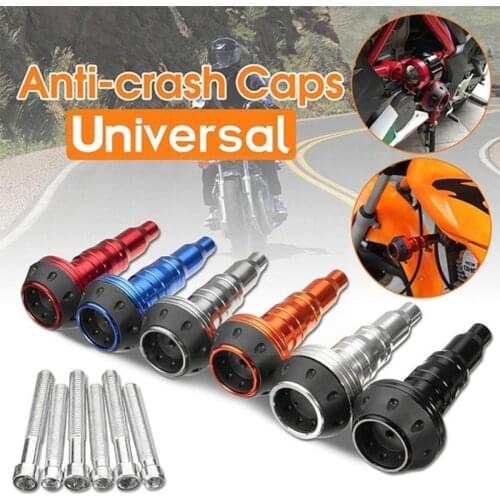 1Pcs Universal Falling Protectors Motorcycle Frame Moto Protection Crash Engine Slider (M10 Ball Pad Anti Screw) Crash Drop X3O0