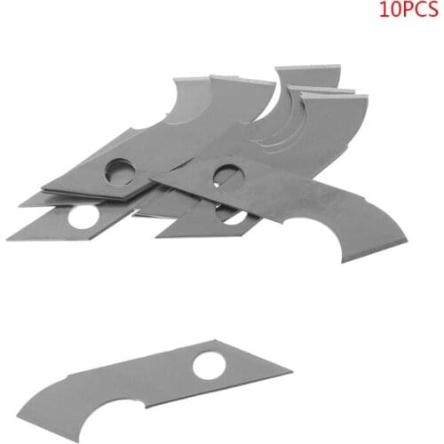 10pcs Cutter Sharp Hook Blade Paper Cutter Cutting Acrylic Plate Board Sheets School Supplies