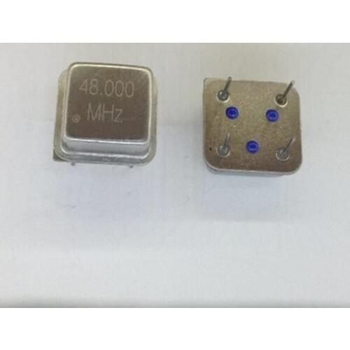 5PCS/LOT 48MHZ 48.000MHZ 48M Active Crystal Oscillator square DIP-4