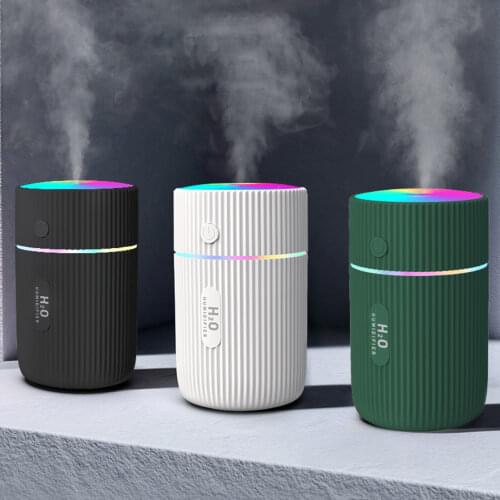 Car Air Humidifier Quiet Aromatherapy Diffuser USB Fogger With Auto Shut Off For Home Car Office Use With Water Essential Oil