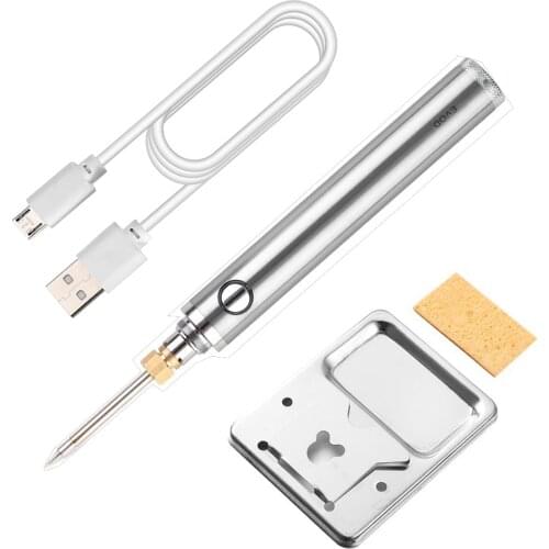 Wireless soldering iron rechargeable soldering iron 6 seconds tin usb soldering iron 510 interface soldering iron tip