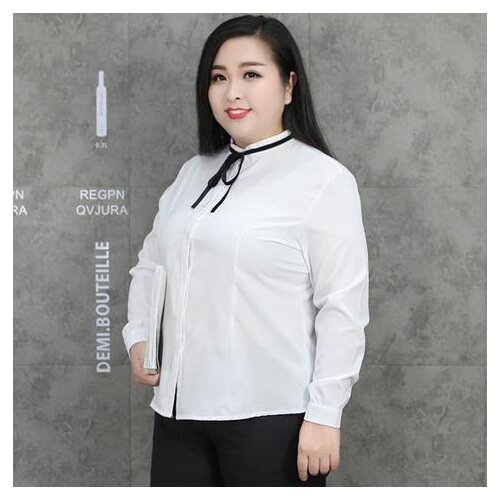 Plus Size 7XL 9XL White Shirt OL Tops and Blouses Bluzka Damska Blouses Woman 2020 Chemisier DJ681