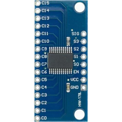 Smart Electronics CD74HC4067 16-Channel Analog Digital Multiplexer Breakout Board Module 1pcs