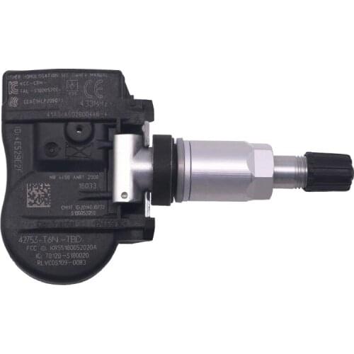 4Pcs / Tire Pressure Sensor 42753-T6N-TBD For Acura NSX RDX TLX Honda Pilot Odyssey Ridgeline Tire Pressure Monitoring System