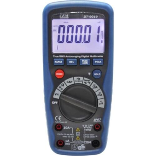 DT-9919/9929/9939/9959 Professional True RMS Industrial Digital Multimeters