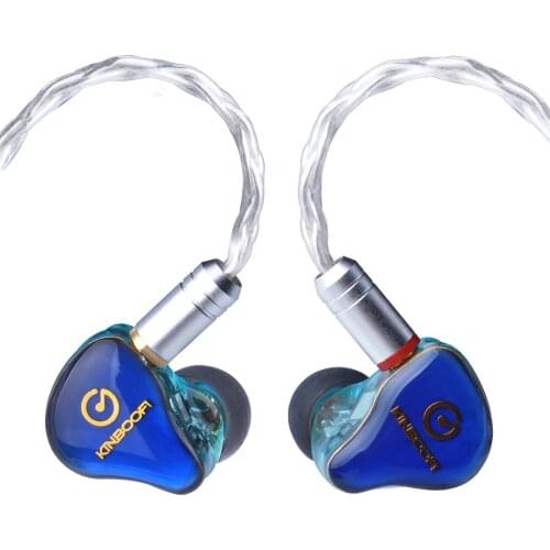 KINBOOFI MK4 4BA Balanced Armature In Ear Earphone HIFI Monitoring Earphone With Detachable MMCX Cable Cooper facepanel