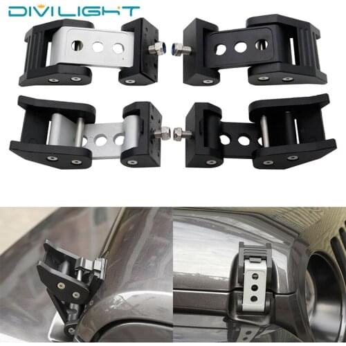 Car Front Hood Cover Locking Hood Catch Latches For Jeep For Wrangler JL 2018 2019 Car Hood Lock Assembly