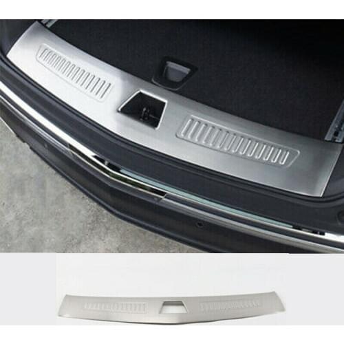 Fit For Cadillac XT5 2017 2018 2019 Steel Inner Rear Bumper Protector Guard Cover Trim 1pcs