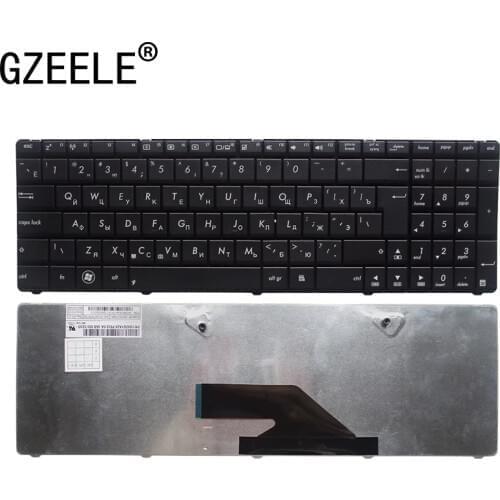 GZEELE Russian keyboard for Asus K75 K75D K75DE laptop keyboard RU layout black