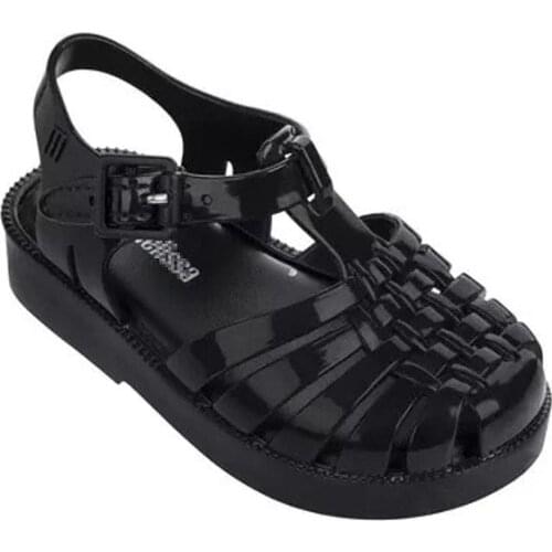 Melissa Shoes Brazil 2020 New Style Rome Jelly Sandals Girl Shoes Kids Sandal Unisex Boys Melissa Shoes Non-slip 13.8-17.8cm