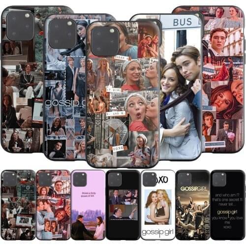 Gossip Girl Blair Chuck Silicone Case for Apple iPhone 13 12 Mini 11 Pro XS X XR Max 8 7 6S 6 Plus SE 5S