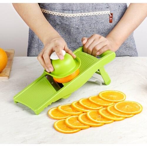 Grater Cutter Vegetable Slicer Shredders Fruit Lemon Onion Carrot Manual Round Mandoline Potato Chips Cooking Tool