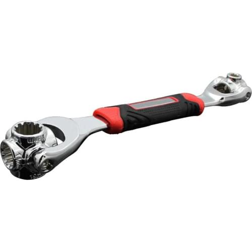 52 in 1 Socket Wrench Rotary Spanner Work 360 Degree Rotation Spanner Universal Furniture Car Repair Hand Tool