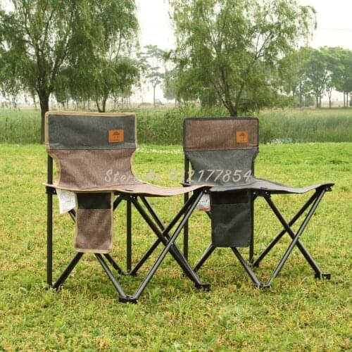 Outdoor Folding Chair Portable Chair Art Chair Back Chair Folding Stool Leisure Fishing Chair