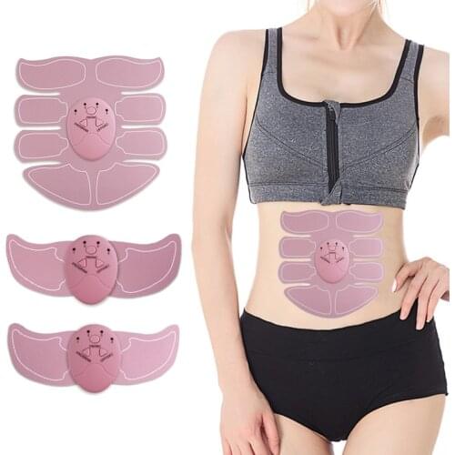 EMS Wireless Muscle Stimulator Smart Gifts Bring Ahealthy Body Electric Weight Loss Stickers Body Slimming Belt Dropshipping