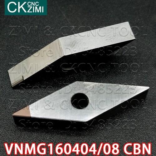 VNMG160404 CBN VNMG160408 CBN diamond blade cubic boron nitride High quality External Turning Tool Carbide insert VNGA for steel