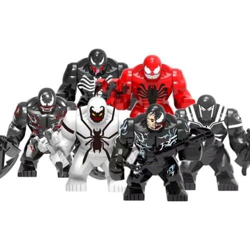 Venom Marvel Super Heros Hulkbusters Model Building Block Toys Educational Gift For Children