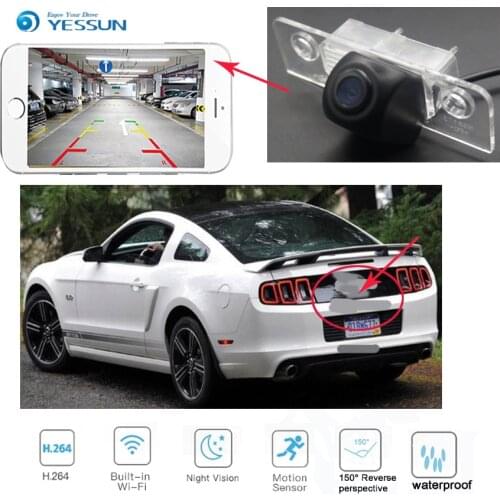 YESSUN New Ariival car HD Parking Reverse wireless Camera for Ford Fusion For Mondeo 2013~2018 Waterproof HD Video