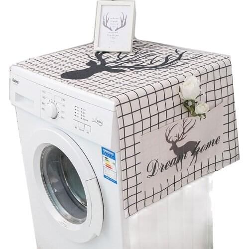 1pcs Fridge Dust Cover Waterproof Storage Bag for Washing Machine Refrigerator Oven Organizer Dust Cloth Home Decor Accessories