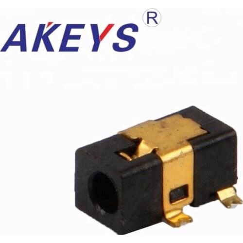 10pcsDC-103BPatch 4-pin power socket7.5 base lengthAll gold platingHorizontal / vertical positioning column