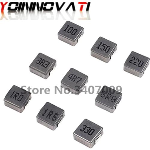 100PCS /LOT 4*4*2mm SMD Power Inductor 0420 Inductance 1uH/1.5UH/2.2UH/3.3UH/4.7UH/6.8UH/10UH