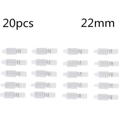 20 pcs/lot 22mm Heatsink Cooling Fan Spring Rivet Fastener Push Pin Mounting Screw White Color