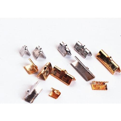 50pcs Diy Accessories Plated With Genuine Gold High Quality Lasting Color Horse Mouth Clip Earring Material Suitable For Manual