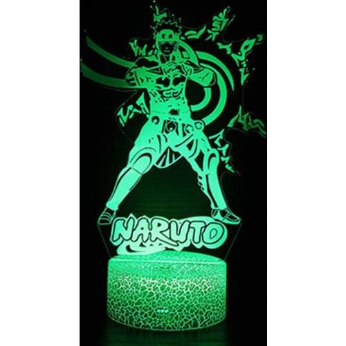 My Hero Academia Anime Lamp Figurine Manga Night Light USB Lights Led Room Decoration Accessories Three-dimensional Plug in Baby