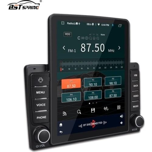 Android Car Stereo 9.5 inch Vertical Touch Screen Universal Android Car Media Player With Gps BT Car Video