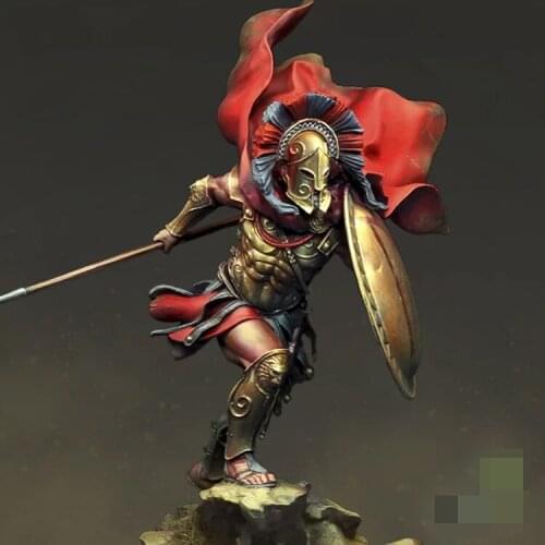 1/24 Resin Model kit figure GK, SPARTAN NOBLE, Armor warrior, Unassembled and unpainted kit