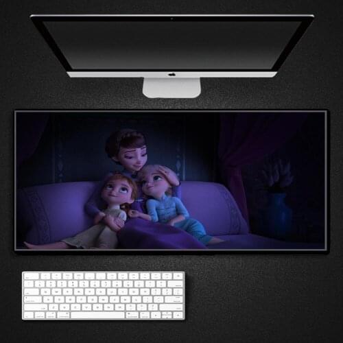 Frozen Anime Pc carpet mouse pad mats gamer gaming accessories desk mat mousepad ergonomic wrist rest carpet Gamer