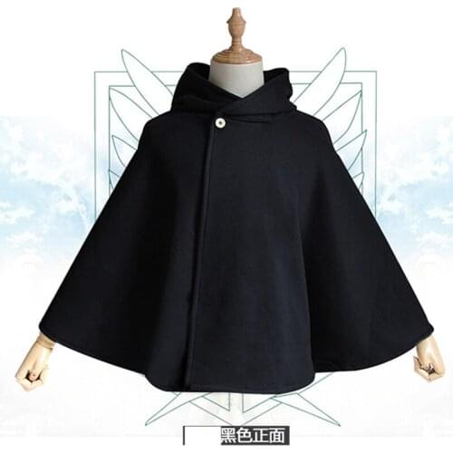 New Design Attack Giant Cosplay Anime Masonic Cloak Thick Double Layer Clothes Cosplay Costume Fantasia Cosplay Costume