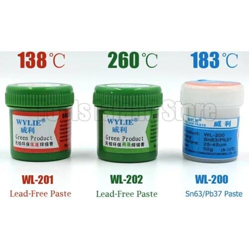 10pcs/lot Lead-free solder paste maintenance soldering tin for iPhone slurry 138 183 260 degrees tin mud CPU tin