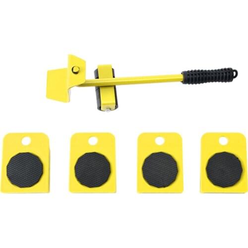 KKmoon Furniture Lifter Transport Tools Set Heavy Lifting Device with 4 Sliders Heavy Furniture Roller Moving Up to 150KG/ 330LB