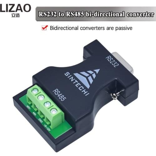 RS-232 RS232 to RS-485 RS485 Interface Serial Adapter Converter NEW