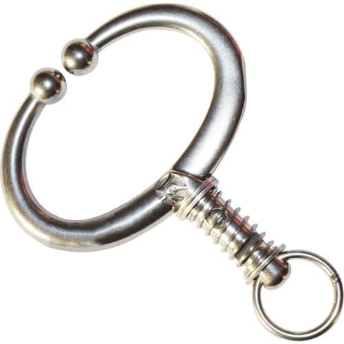 Uvet 2pcs Veterinary stainless steel Bull nose pliers spring Bull nose forceps Installation tools Cattle farm equipment