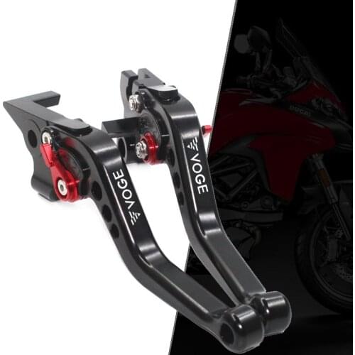 High Quality Motorcycle Left and Right Folding Handle Brake Lever Lx500r / Lx500ds / Lx650ds Apply For Loncin Voge