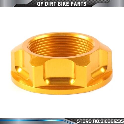 CNC Billet Steering Stem Nut For RM125 RM250 04-08 05 06 07 RMZ250 07-16 08 09 10 12 13 14 15 RMZ450 05-16