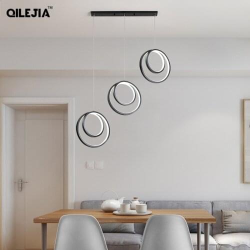 Gold Black Luxury Pendant Lights For Dining Living Room Bedroom Creative LED Hanging Lamps Decorative Lighting Fixture AC90-260V