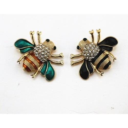Brooch pin men and women collar accessories simple decorative jewelry cute bee sting brooch creative student wild