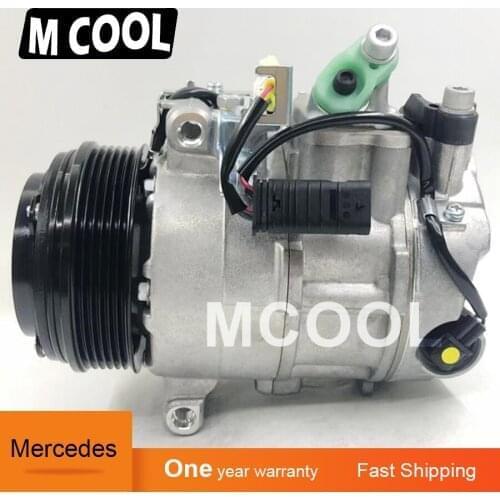 For Brand New Auto AC Mercedes Benz Compressor ac Mercedes-Benz C200 6PK 112MM/7PK 113MM compressor for car Mercedes