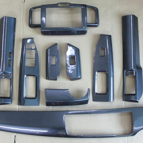 For Right Hand Drive Free Gb3 Right Titanium Interior Carbon Fiber Trim Carbon Fiber Interior Peach Wood Decorative Car Stickers