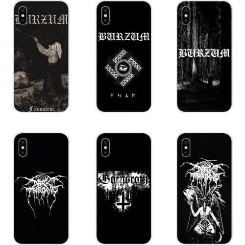 For Xiaomi Mi4 Mi5 Mi5S Mi6 Mi A1 A2 5X 6X 8 9 Lite SE Pro Mi Max Mix 2 3 2S Accessories Phone Shell Cover Burzum Filosofem BRZM