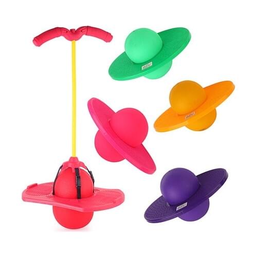 Energetic Exercise Jumping Bounce Yoga Fitness Ball Rock Hopper Pogo High Bounce Space Balance Jump Board Ball Jumping Toy Balls