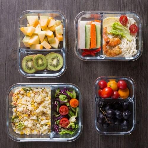 Microwave Sealed Fresh Box Lunch Box Dinnerware Food Storage Container Children Kids School Office Portable Bento Box Lunch Bag