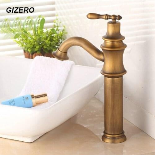 Hot Sale Bathroom Basin Faucets Antique Bronze Mixer Taps Vanity Sink Faucet Toilet Bathroom Torneira ZR164