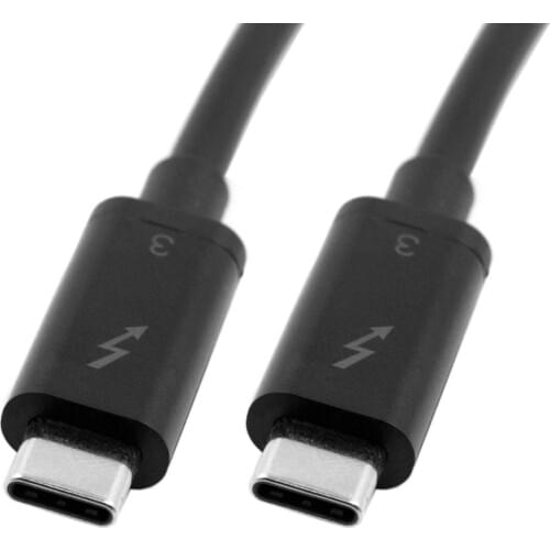 Chenyang Thunderbolt 3 Male to USB4 Type-C Thunderbolt 3 Male 40Gbps Cable for Macbook Laptop
